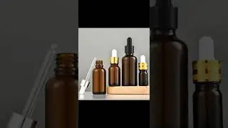 Amber Glass Bottles for Essential Oils
