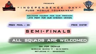 🔴Pubg Mobile BattleZone Tournament Series| Tournament Series | Host By BZ彡SaRaVaNaツ