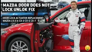 How to Replace a Broken Door Lock Actuator on a Mazda (DIY Fix for Locking/Unlocking Issues)