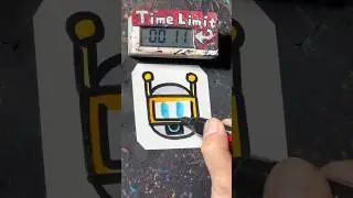 【ASMR】Drawing FunBot Sprunki in 40 Sec