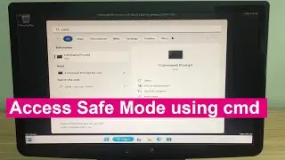 CMD : Boot into Safe Mode