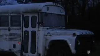 My bus ride home. Creepy experience.