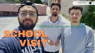 A visit to my Childhood School | School is under renovation | Childhood memories refreshed