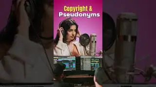 Use of an Artist Pseudonym When Registering Copyrights #shorts