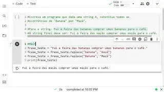 Programação Python – Substituir Palavras em uma Frase