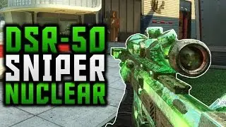 BO2: INSANE DSR-50 SNIPER RIFLE NUCLEAR ON NUKETOWN 2025! (Weaponized 115 Camo Nuclear Gameplay)