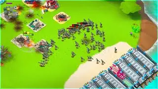 I tried using All Zookas but with NO Smoke in Boom Beach