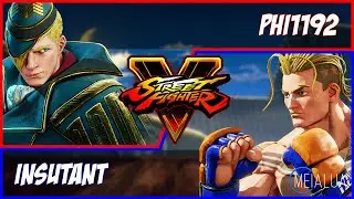 SFV CE - Phi1192(ED) VS INSUTANT(LUKE) 🌘 MeiaLua 🌘