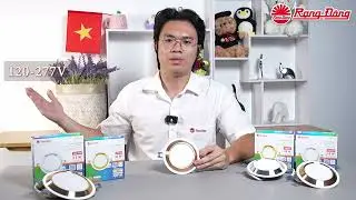 Rang Dong Lighting || Rang Dong&rsquo;s Slim Downlight Saves Installation Time, Space