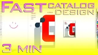 How to Create Corporate Flyer Design Template Using Coreldraw💯Fast catalog design.3min💯🔥#design#best