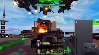 Endless Mode Wave 100 On Xbox Console! | Roblox Tower Defense X