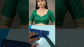 how to easy nack design for blouse #shorts #viral #babufashion #sewing #youtubeshorts