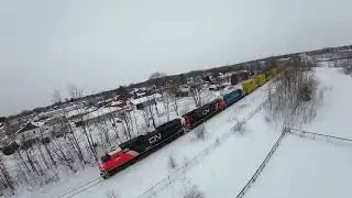 SpeedyBee F405 5'' Custom Build - St-redempteur Qu&eacute;bec - Winter Train