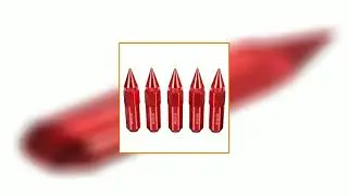 20pcs M12X1.5 Aluminum 60mm Car Wheels Rims Lug Nuts Spiked Extended Tuner