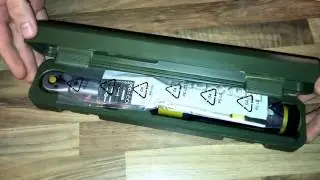 PROXXON 23349 Drehmomentschl&uuml;ssel MicroClick MC30 Antrieb 6,3 mm (1/4 Zoll) unboxing und Anleitung