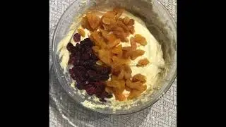 Dinner favourites: dried apricot and cranberry cake #cooking #cakes