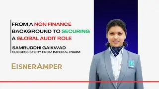 Samruddhi's Journey as a Student at Imperial School of Banking and Management Studies
