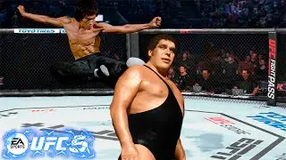 UFC5 Bruce Lee vs Andrea Giant EA Sports UFC 5