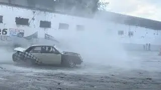 O Chevette quebrou tudo no evento! Drift raiz e manobras insanas - Garagem 26