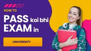 How to Pass Any Exam in University 🎯 | Urdu/Hindi | Proven Study Strategies