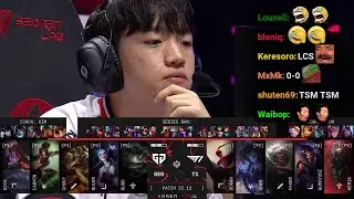T1 vs GENG - Game 5 | 2025 MSI Bracket Stage Day 8 | Twitch VOD with Chat
