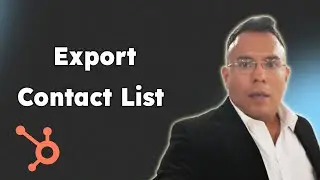 How to Export Your HubSpot Contact List  2025