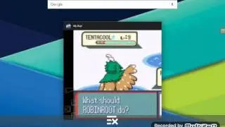 POKEMON SUN RUBY WILD SHINY TENTACOOL