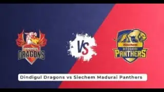 TNPL Live 2023 : DD vs SMP | Dindigul Dragons Vs Siechem Madurai Panthers |  TNPL 2023 Live