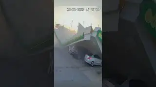 Gas Station CCTV Captured a Shockwave Nobody Heard 😨