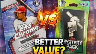 $40 Battle! Walgreens Mystery Packs vs 2025 Topps Chrome Update Blaster | Best Value?