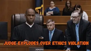 Lawyer Threatens Prosecutor &mdash; Judge Explodes Over Ethics Violation