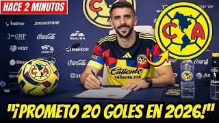 PAULINHO DEJA TOLUCA Y PROMETE 20 GOLES CON EL CLUB AMÉRICA EN 2026 | noticias club america