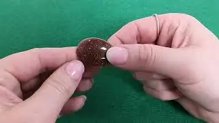 Brown Smooth Goldstone 22mm x 30mm Calibrated Oval Cabochons Pack Of 1 Y18470