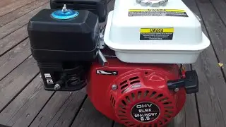 Prezentacja Silnik spalinowy OHV 6.5 HP XGE 168F (GX 160) ( Chiński zamiennik silnika Honda )