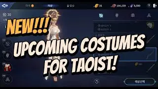New upcoming costumes for Taoist! | Mir4 | Tagalog