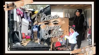 Extreme Declutter and Deep Clean with Me 2021 | Episode 4: Garage Declutter