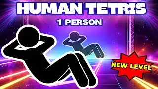 HUMAN TETRIS 1 Player | Immersive Interactive Warm Up