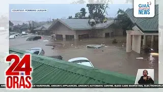 Malaking bahagi ng lungsod, binaha; maraming naghintay ng rescue sa mga bubong | 24 Oras