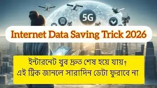 Internet Data Saving Trick 2026 || ইন্টারনেট খুব দ্রুত শেষ হয়ে যায়