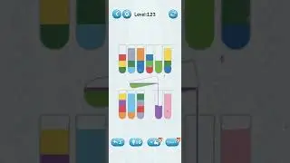 water sort puzzle game level 123 Numpuz all new level