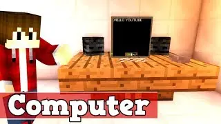 Wie baut man einen Computer in Minecraft | Minecraft Computer bauen deutsch