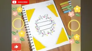 CIRCLE DESIGN😍BORDER DESIGN| PROJECT WORK DESIGNS| QUICK & EASY CIRCLE⭕️BORDER DESIGN| CIRCLE BORDER