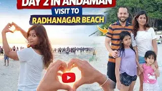 Day 2 in Andaman 🌴 | Radhanagar Beach Havelock | India&rsquo;s Best Beach Experience!
