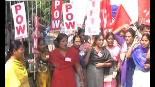 Students Protest against EFLU Student Gang Rape