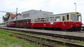 Historický vlak - 120. výročie trate Trnava - Kúty Senica (SK) 9.6. 2018
