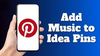Как добавить музыку в пины идей Pinterest