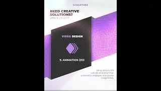 Animation(2D) | Video Designing Services | Sculpture: Where Creativity Meets