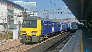 321901 and 321409 departing Stratford 19th September 2020