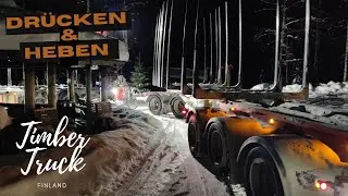 Timber Truck Veikko| Holztrucker in Finnland unterwegs- Engstellen aus Fahrersicht