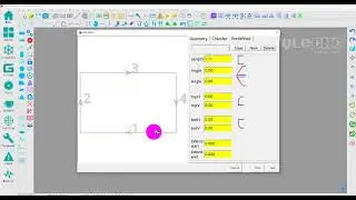 STYLECNC 5 Axis Bridge Saw Cutting Machine Program Demo